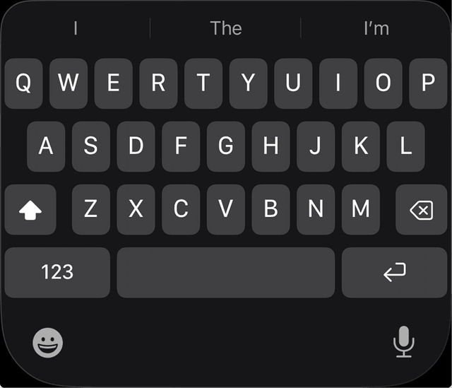 Keyboard Dark
